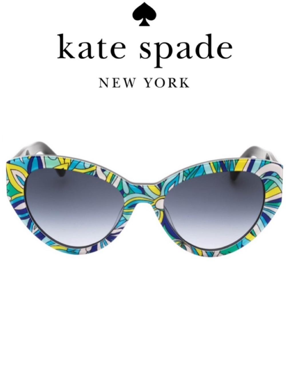 NWT - kate spade New York Multicolor Cat-Eye Sunglasses